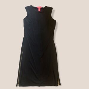 Black Small Catherine Maladrino MIDI Dress